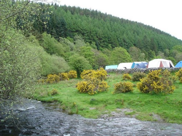 Alwen campsite © Dot Potter :: Geograph Britain and Ireland