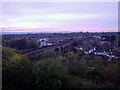 View to Yarm viaduct