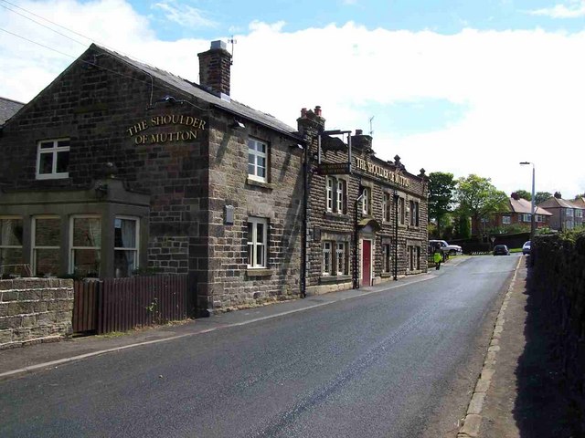 Shoulder of Mutton Pub at Worrall © Michael Knapton cc-by-sa/2.0 ...