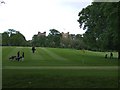 Lumley Castle Golf Club, with the castle in the background