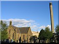 Church and Refinery at Clydach