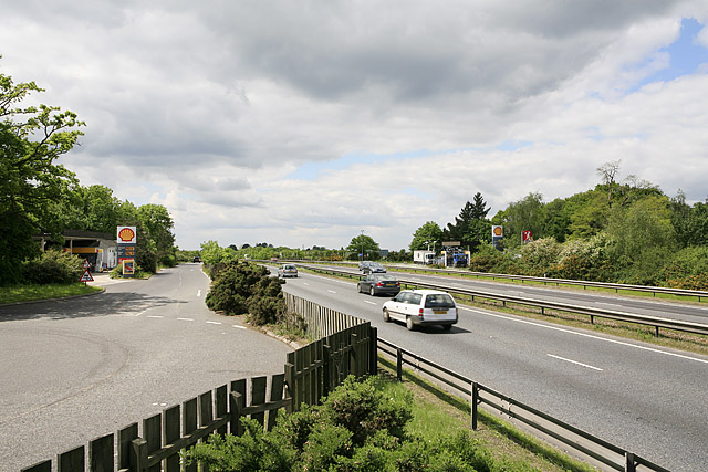 A31 dual carriageway at Picket Post