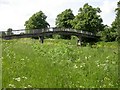 Footbridge across the River Nene