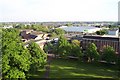 View of Cannock from top of St. Luke