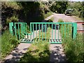 Gate with stile, Crow Wood Lane, Barkisland