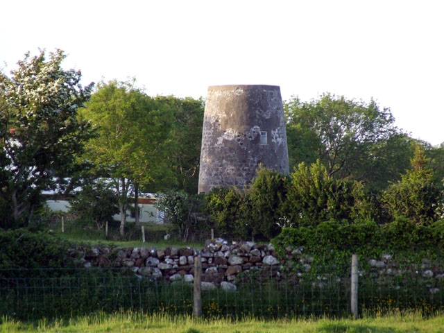 Derelict windmill