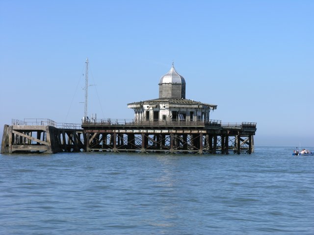 The end of Herne Bay's Pier