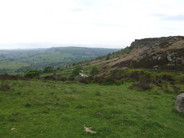 Curbar Edge from the South East