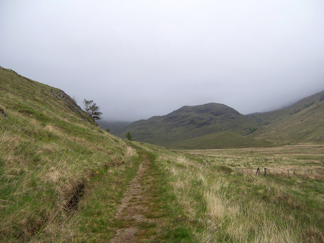 The path to Barrisdale