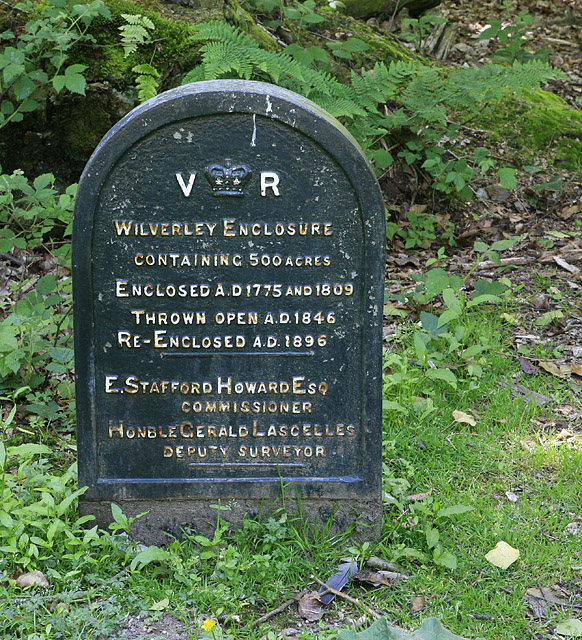Victorian cast iron history of Wilverley Inclosure