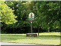 Village sign at Acton, Suffolk