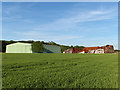 Hangars, old and new, near Culham