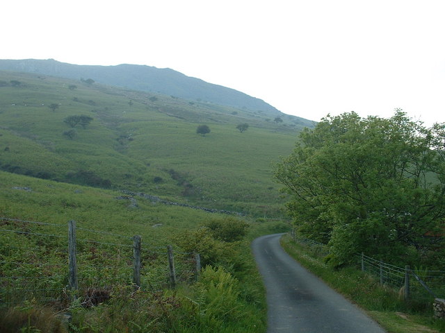 Lane near Hengwm