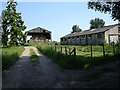 Dutch barn at Foxenden Farm