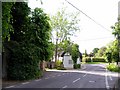 Road junctions at the northern end of Broughton