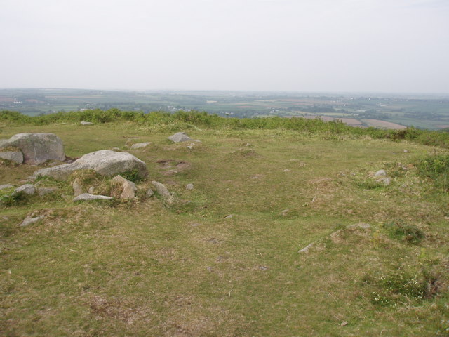 View north from Godolphin Hill