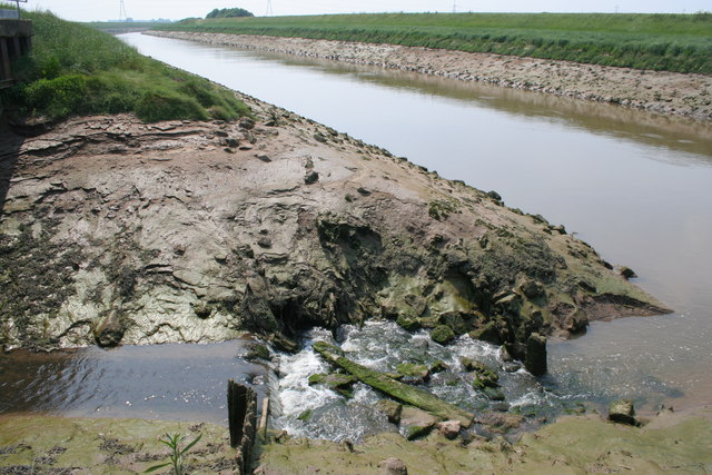 River Welland at low tide