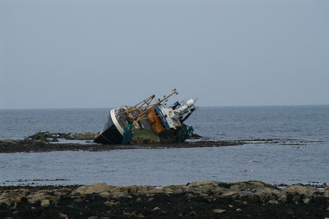 Shipwreck at Cairnbulg