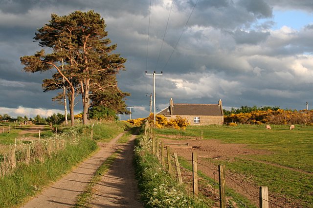 Cottage at Balormie, looking southeast.