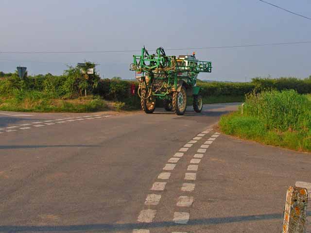 Cropsprayer takes to the road