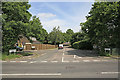 Junction of Brickmakers Road with Church Lane, Colden Common