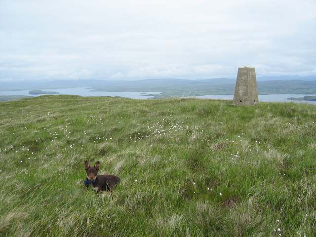 Summit of Beinn nan Dubh-Lochan