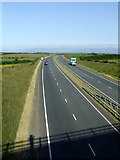  : Eastbound carriageway of the A55 by Nigel Williams