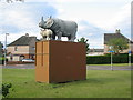 Rhino statue, Lincluden