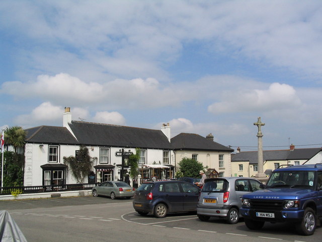 Village square, St Keverne