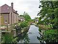 New housing by the River Allen New Town Witchampton Dorset