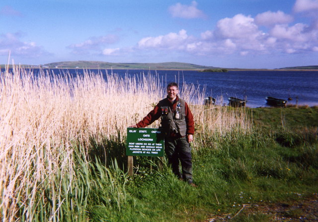 Going Fishing on Loch Gorm Islay