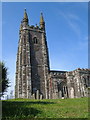 SX7243 : All Saints church, West Alvington by Derek Harper