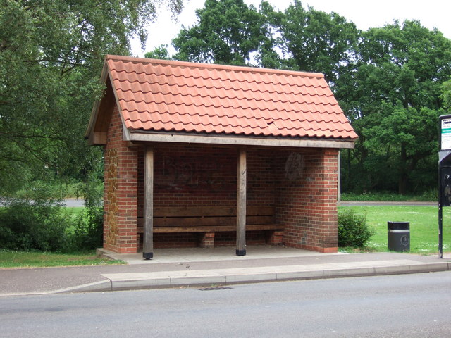 Bus shelter, North Wootton, Norfolk.