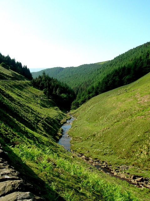 Lady Clough (Snake Pass) in Derbyshire