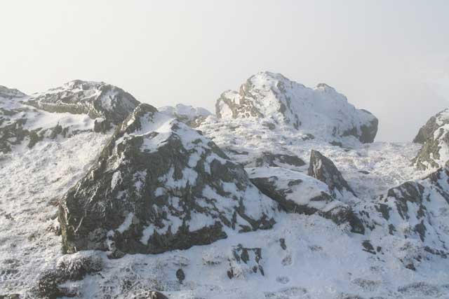 Near summit of Beinn a Chroin