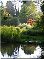 Colourful garden by the Itchen Navigation, Shawford