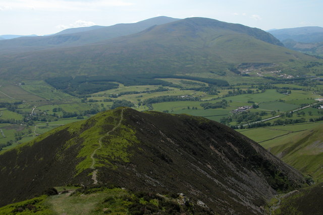 View south from Doddick Fell
