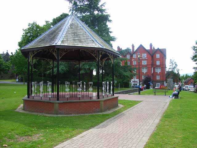 The bandstand, Llandrindod Wells