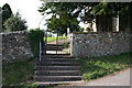 Awliscombe: churchyard entrance