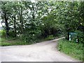 Entrance to Bentley Wood