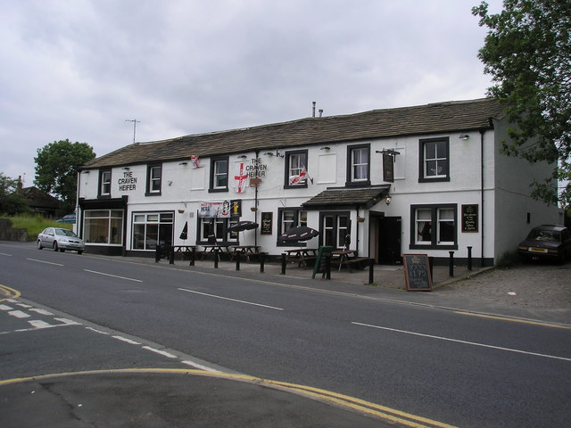 The 'Craven Heifer', Kelbrook, Yorkshire © Dr Neil Clifton :: Geograph ...