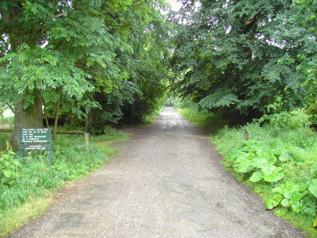 Entrance to Savernake Forest