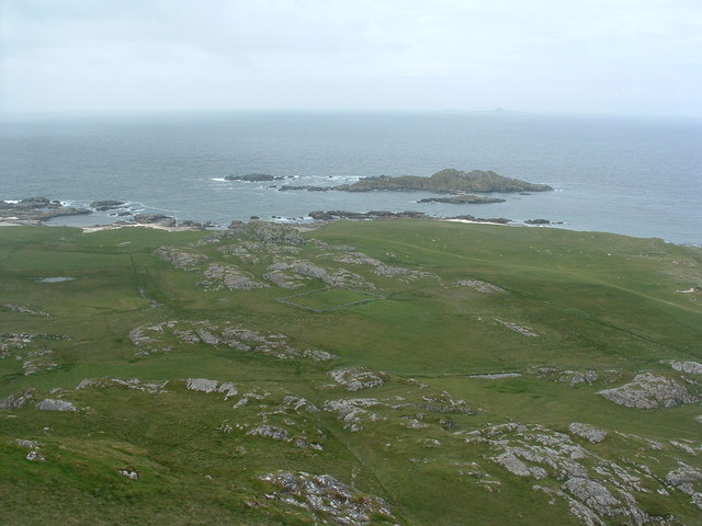 View NW from Dun I