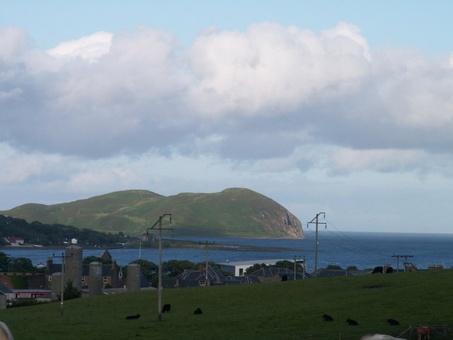 Island Davaar from Gallow Hill