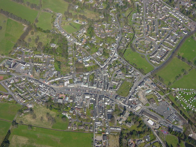 Aerial View of Moffat