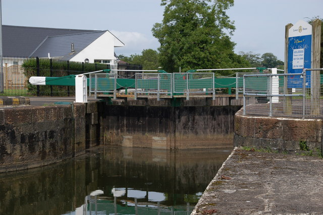 Lock at the Cutts, River Bann (1)