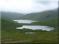 NM6229 : Loch an Ellen and Loch Airdeglais by Alan Stewart