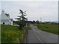 NB4942 : Gress village road, East loop by Donald Lawson