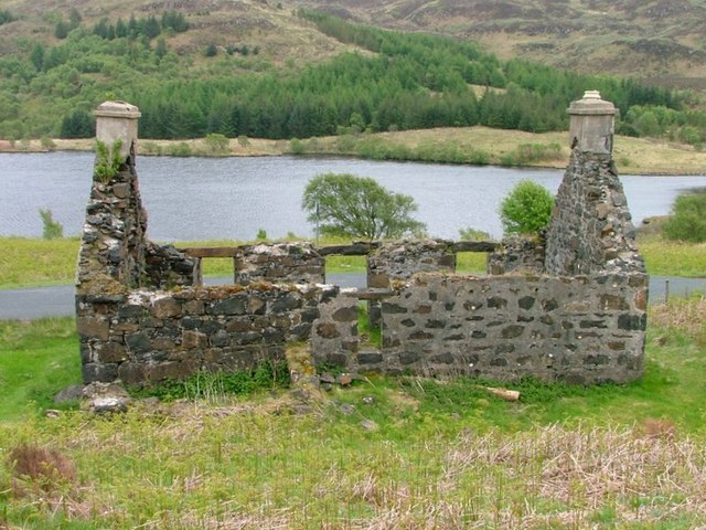 Ruined Cottage, Overlooking Loch Meadhoin