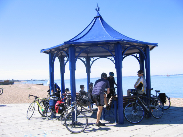 Shelter on the promenade, Sheerness